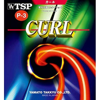 TSP Curl P-3 Pimple Table Tennis Rubber 