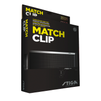 Stiga Match Clip Net and Post Set 637500