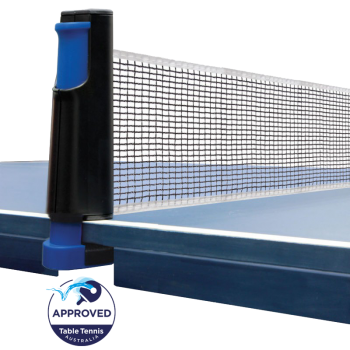 Retractable Plastic Table Tennis Net & Post Set